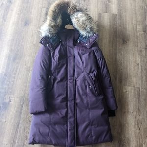 Burgundy Mackage Parka